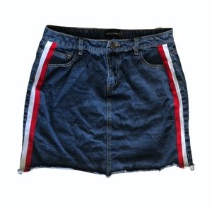 Pretty Little Things Jean Mini Skirt